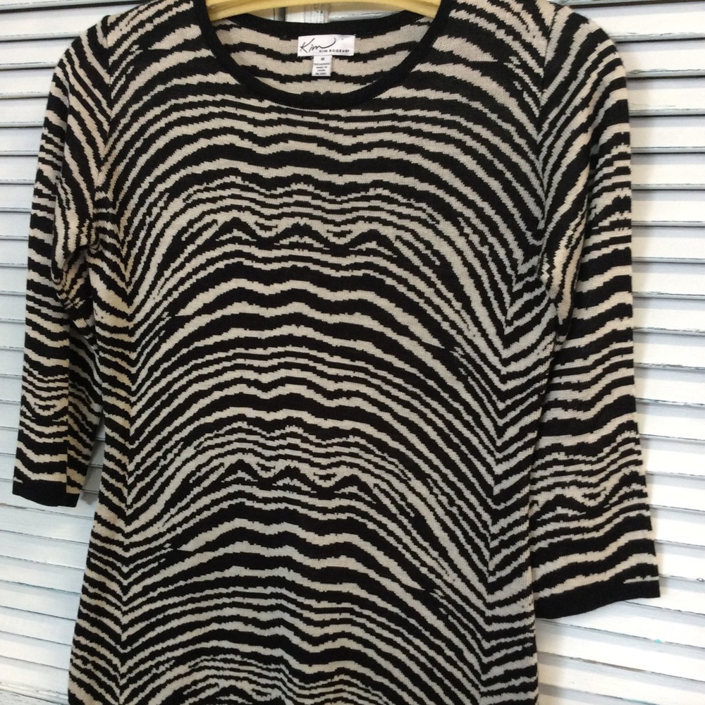 Kim Rogers Animal Print Sweater